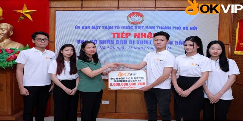 Liên Minh OKVIP trao tặng 5 tỷ 